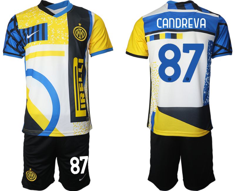 Men 2020-2021 Club Inter Milan Third away black #87 Nike Soccer Jersey->ac milan jersey->Soccer Club Jersey